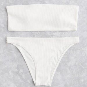 White Bathing suit